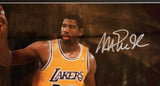 Magic Johnson & Michael Jordan Dual Signed Photo - Fanatics & Upper Deck COAs