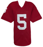D'Angelo Ponds Signed Red Custom College Football Jersey w/2025 Champs -(SS COA)