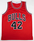 Scott Williams Signed Chicago Bulls Jersey (JSA COA) UNC Center