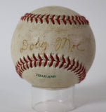 Doug Moe Autographed Diamond DI Baseball - JSA COA, Denver Nuggets NBA Coach