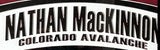 Nathan MacKinnon Autographed Colorado Avalanche Jersey DLX Frame - Fanatics COA