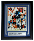 Herman Moore Detroit Lions Signed/Auto 8x10 Photo Framed JSA 163351