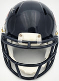 DJ MOORE AUTOGRAPHED CHICAGO BEARS BLUE SPEED MINI HELMET BECKETT WITNESS 224750