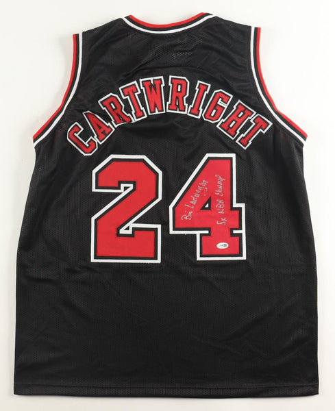 Bill Cartwright Signed Chicago Bulls Alternate Jersey (JSA) 1979 1st Round Pick