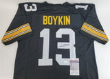 Miles Boykin Signed Pittsburgh Steelers Jersey (JSA COA) Former Notre Dame W R