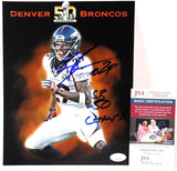 Bradley Roby Inscribed "SB 50 Champ" Autographed 8x10 Photo JSA COA