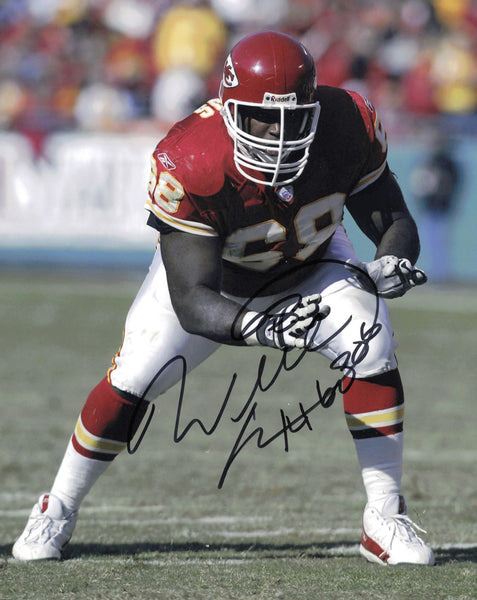 Will Shields Autographed Signed 8x10 Photo Kansas City Chiefs SKU #247429