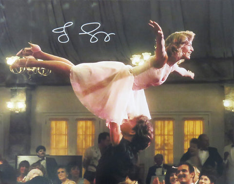 Jennifer Grey Signed Dirty Dancing Lifting Baby 16x20 Photo - SCHWARTZ COA