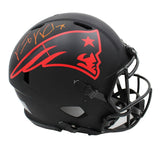 Vince Wilfork Signed New England Patriots Speed Authentic Eclipse NFL Helmet