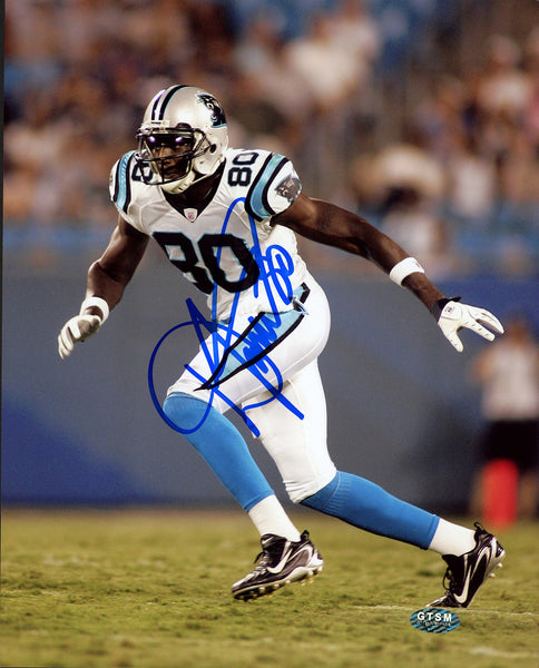 Dwayne Jarrett Autographed 105 Count Lot of 8x10 Photos Panthers DJ Holo 238289