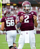 Johnny Manziel Signed Texas A & M Jersey Inscribed "$ Money Manziel $" (Beckett)