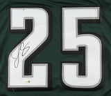 LeSean McCoy Philadelphia Signed Green Football Jersey JSA QR Hologram