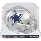 Demarcus Ware Autographed Dallas Cowboys Mini Helmet HOF Beckett Witness 51861