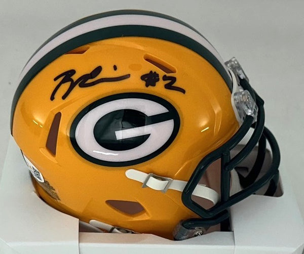 Packers BRANDON CISSE Signed Riddell Speed Mini Helmet AUTO - JSA