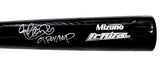 Ichiro Suzuki Mariners Signed 01 ROY/MVP Inscribed Black Pro Model Bat BAS