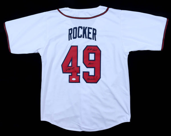 John Rocker Signed Atlanta Braves Jersey Inscribed "Mets Fans are P*****S" (JSA)