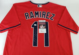 Jose Ramirez Signed Cleveland Indians Jersey (JSA COA) 4xAll Star 3rd Baseman