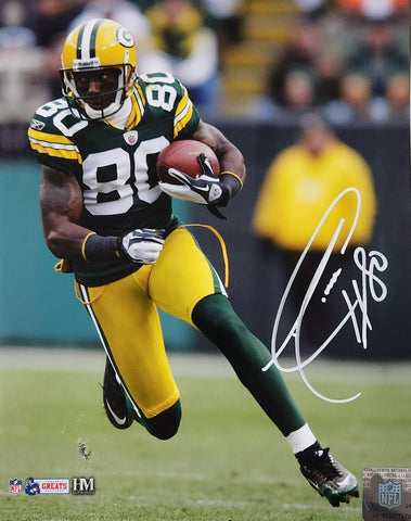 Packers SB Champ DONALD DRIVER Signed 8x10 Photo #26 AUTO - Career Leader