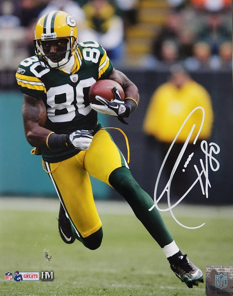 Packers SB Champ DONALD DRIVER Signed 8x10 Photo #26 AUTO - Career Leader