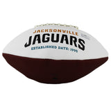Maurice Jones-Drew Signed Jacksonville Jaguars Embroidered Logo White NFL Footba