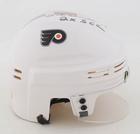 Bobby Clarke Signed Philadelphia Flyers Mini Helmet Inscribed "2x S.C.C." / JSA