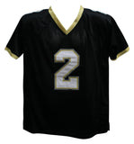 Laviska Shenault Autographed/Signed College Style Black XL Jersey Beckett 34814