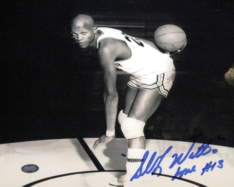 Donald Slick Watts Autographed 8x10 Photo Seattle Supersonics MCS Holo #87384