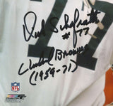 Dick Schafrath Cleveland Browns Signed/Autographed 8x10 Photo JSA 150365