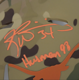 Ricky Williams Autographed "Heisman 98" Texas Longhorns Mini Helmet Fanatics