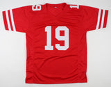 Deebo Samuel Signed 49ers Red Jersey (JSA) San Francisco's All Pro Wide Receiver