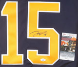 Jack Eichel Signed Buffalo Sabres Reebok Authentic Jersey (JSA COA) 2015 #2 Pick