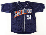 Trevor Hoffman Signed Padres Jersey (Beckett) San Diego Closer (1993-2008)