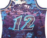 JAZZ JOHN STOCKTON AUTOGRAPHED M&N 1996-97 ASIAN 5.0 JERSEY L BECKETT 224343