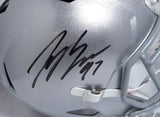 Joey Bosa Autographed Buckeyes F/S Speed Helmet- JSA W Auth *Black