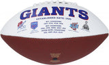 Darren Waller New York Giants Autographed White Panel Football