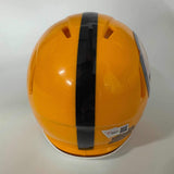 Autographed/Signed Ben Roethlisberger Steelers Football Mini Helmet Fanatics COA