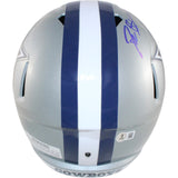 Deion Sanders Autographed/Signed Dallas Cowboys F/S Helmet Beckett Witness 51745