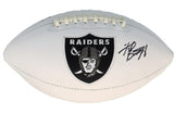 Fred Biletnikoff Signed Oakland Raiders Logo Football /Beckett Super Bowl XI MVP