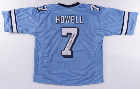 Sam Howell Signed North Carolina Tar Heels Jersey (Beckett) Washington #1 Q.B.