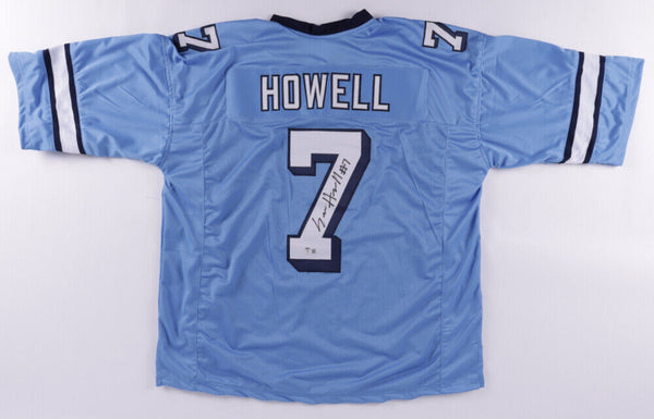 Sam Howell Signed North Carolina Tar Heels Jersey (Beckett) Washington #1 Q.B.