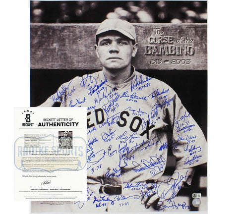 Tom Seaver/Wadd Boggs Red Sox Unframed 20x24 Curse of the Bambino Photo-39 sigs