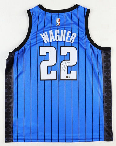 Franz Wagner Signed Orlando Magic Air Jordan Pro Style Jersey (Beckett) 2021 Pk