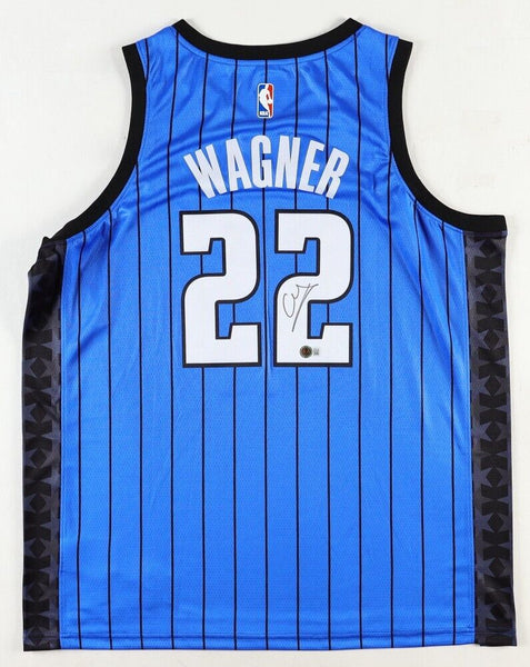Franz Wagner Signed Orlando Magic Air Jordan Pro Style Jersey (Beckett) 2021 Pk