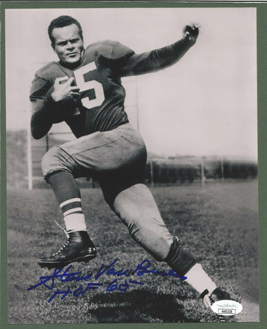 Steve Van Buren Philadelphia Eagles HOF Signed/Inscribed 8x10 Photo JSA 150907