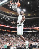 Kevin Garnett Autographed Boston Celtics 16x20 Dunk Photo - Beckett W Hologram
