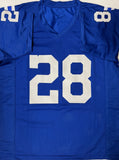 JONATHAN TAYLOR - Signed Custom Blue Jersey AUTO - Indianapolis Colts - BAS