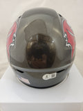 BAKER MAYFIELD SIGNED TAMPA BAY BUCS MIDSIZE MIDI SPEEDFLEX MINI HELMET BECKETT
