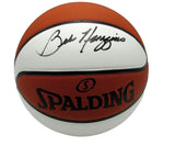 Bob Huggins Univ of West Virginia Signed/Auto Spalding Basketball JSA 165877