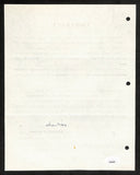 Fritz Crisler CFB HOF Signed 1952 Contract University of Michigan JSA 185589