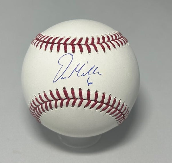 Brewers Infielder OWEN MILLER Signed Official MLB Baseball AUTO - JSA